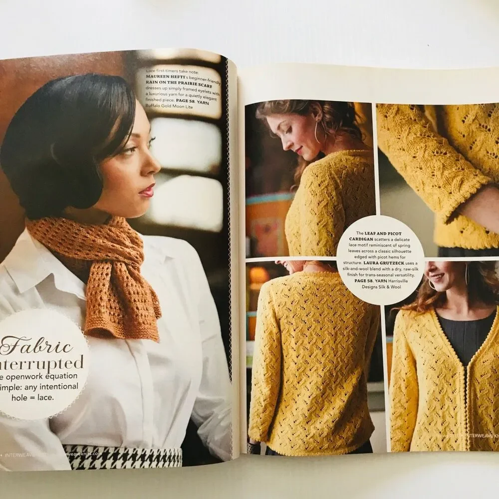 Interweave Knits Magazine Spring 2011 Knitting Patterns Breezy Fresh Knits